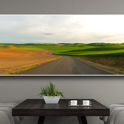 PALOUSE ENDLESS ROAD IN MODERN DINING ROOM - Home Decor