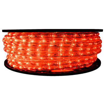 Brilliant 120 Volt LED Rope Light, 148', Orange