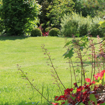 JARDIN CONTEMPORAIN & NATURE / 3500 m2 / AIN (01) / A proximité de GENEVE