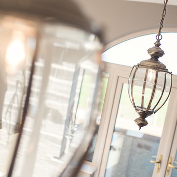 Traditional lighting in Newhaven Kitchen