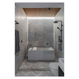 Five Dock - Contemporary - Bathroom - Sydney - by onefour interiors ...