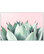 "Sweet Succulents" Floater Framed Painting Print on Canvas, 18"x12"