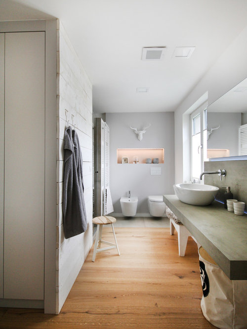 Rustikale Badezimmer: Design-Ideen & Beispiele für die Badgestaltung