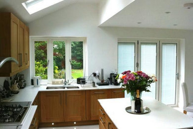 Example of a kitchen design in Other