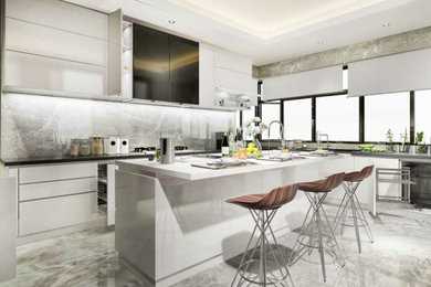 Example of a kitchen design in Other