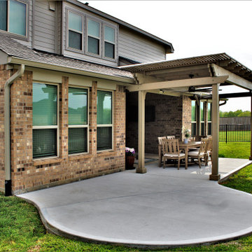 Poly-Carbonate Topped Pergola