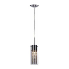 Canarm IPL178B019 Sloan Single Light 4-3/4" Mini Pendant, Chrome
