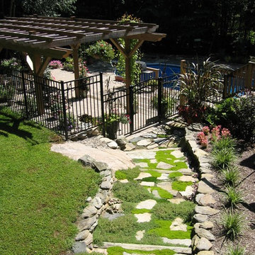 Natural Stone Walkway
