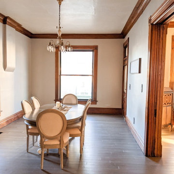 Gothic Victorian Home | Bamboo Floor Installation