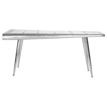 Aviator Console Table - Silver