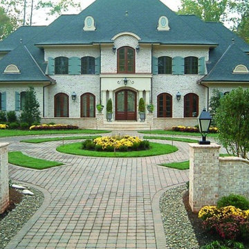 Custom Color Concrete Driveway