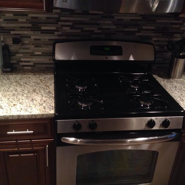Giallo Ornamental Light Granite With An Oval Island!!