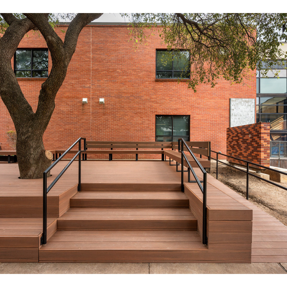 Confidential Private School Multi-Level ADA Deck