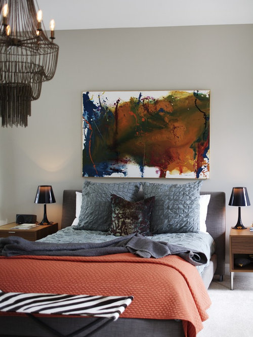 Art Above Headboard Houzz