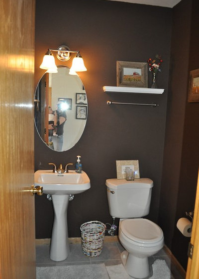 See a DIY Powder Room Transformation for $1,100