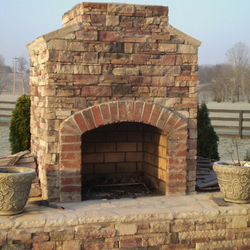 Outdoor Living Space Additions & Fireplace Features