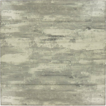 3"x14" Overland Bay Glossy Glass Tile, Vermont Morning Gray, Set of 30