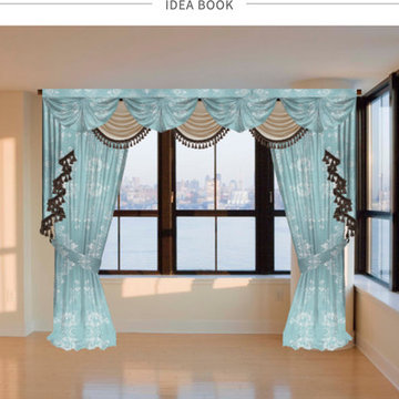 Elegant Valance Curtains by Celuce.com