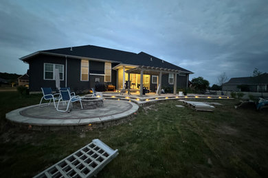 Inspiration for a modern home design remodel in Other