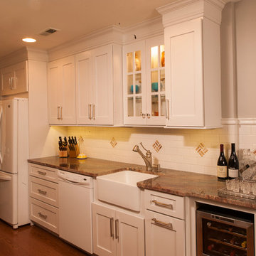 Kitchen with a Wine Flair in Yardley, PA