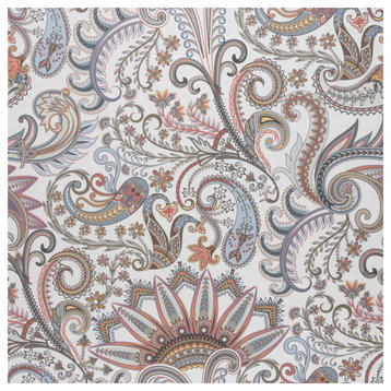 Imagine Tapestry Paisley Porcelain Floor and Wall Tile