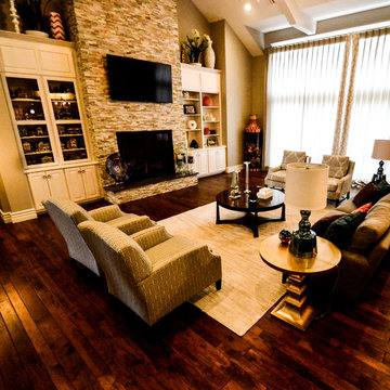 Joplin Transitional Family Room