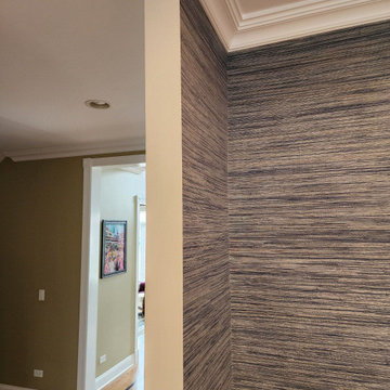Hallway wallpaper installation Marysville, WA