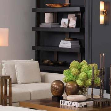 Modern Sophistication in Bold Contrast • Curated Room 02
