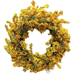 Contemporary Wreaths And Garlands by Flora Decor