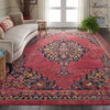 Nourison Passionate Area Rug, Pink Flame, 8'9"x11'9"
