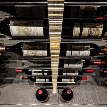 Acrylic wine room in NYC