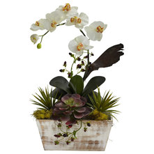Contemporary Artificial Flower Arrangements by ShopLadder