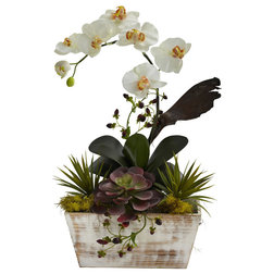 Contemporary Artificial Flower Arrangements by ShopLadder