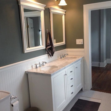Shaker Vinity in Vintage Heights Bungalow