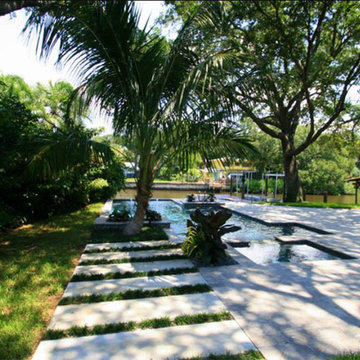 Pool deck
