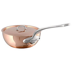 Cooks Standard Classic Stainless Steel Deep Saute Pan with Lid 5-Qt 11