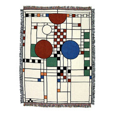 50 Most Por Craftsman Throw Blankets For 2018 Houzz Frank Lloyd Wright Collection Ley Playhouse Tapestry Throw Throws