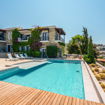 Snow White Porcelain Tiles - Bodrum,Mugla Villa