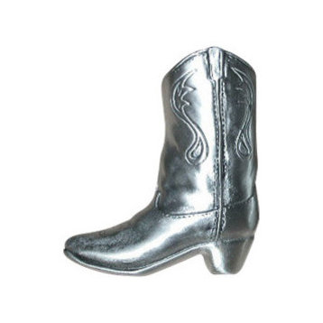 Cowboy Boot Knob, Satin, Left