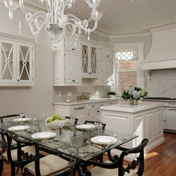 Elegant Dupont Circle Row House Kitchen