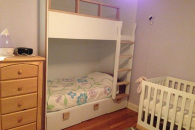 Princess Bunk Bed with Drawers