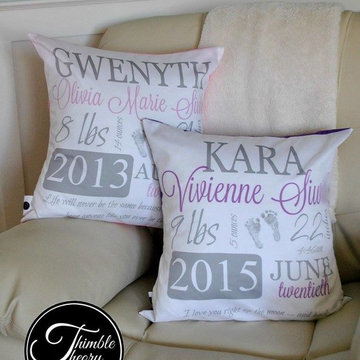 Birth Stat PIllows