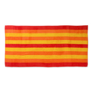 100% Cotton Fouta Beach Towel, Meera Stripes