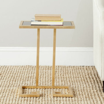 Modern Glass and Lucite Side End Tables