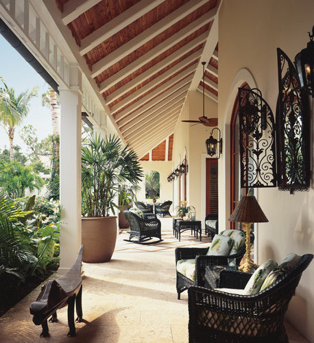 1,194 Tropical Porch Design Ideas & Remodel Pictures | Houzz