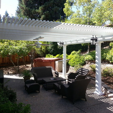lattice shade structure