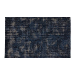 The Hill-Side disintegrated floral rug 5'x8' | CB2 - Area Rugs