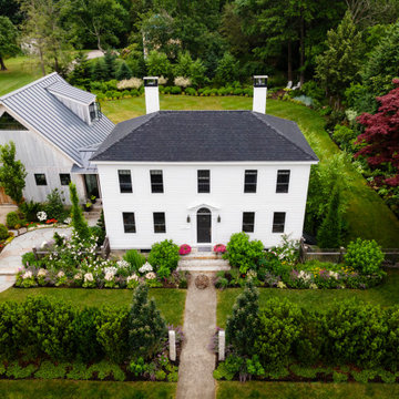 Creating a private front yard for a historic home