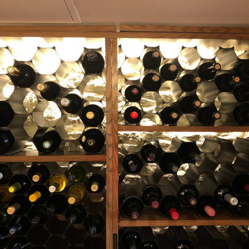 LED Backlit WineHive Pro Magnum for Neil Patrick Harris Residence