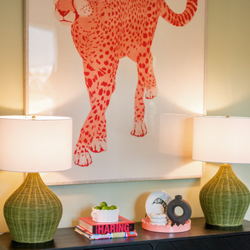 Vibrant Mid Century Modern Home